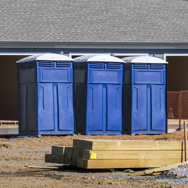 how many porta potties should i rent for my event in Williams CA